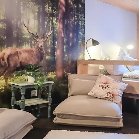 Familien-waldzauber-chalet Naehe Saas-fee Appartement