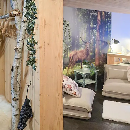 아파트 Familien-waldzauber-chalet Naehe Saas-fee